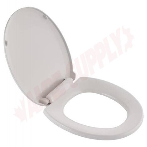 Photo 3 of 5259B65MT.020 : American Standard Cardiff Round Front Slow-Close Toilet Seat, White