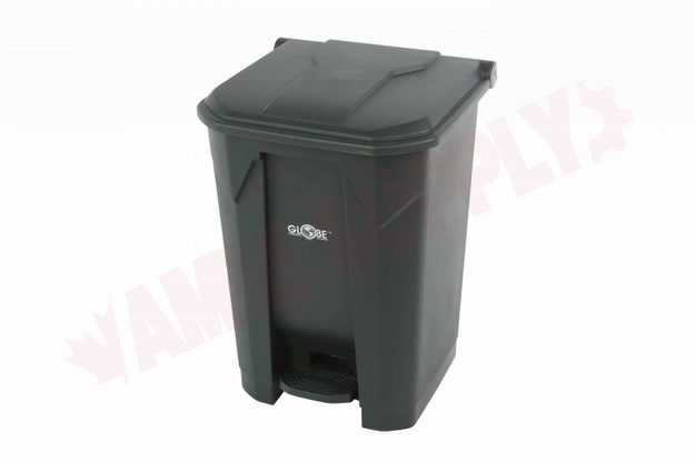 Photo 1 of 9674 : Globe Commercial Products Step-On Container, 18 Gallon