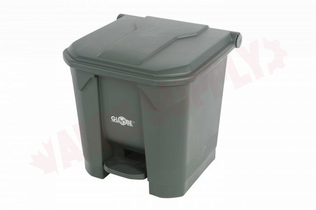 Photo 1 of 9672 : Globe Commercial Products Step-On Container,  8 Gallon