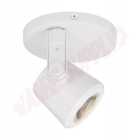 Photo 1 of 62-1108 : Satco Outdoor LED Ceiling Taper Back Monopoint, 12W, White 