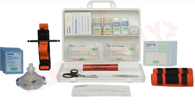 Photo 1 of 50026 : Safe Cross Plastic First Aid Kit, 36 Unit, Level 1, British Columbia Regulations 
