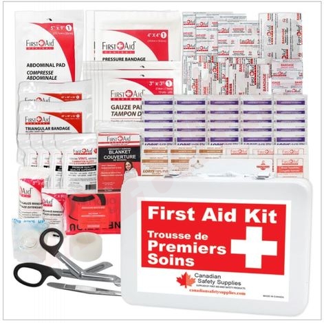 Photo 1 of 51610 : Safe Cross Type 2 Basic Plastic First Aid Kit, 16 Unit, CSA  Regulations, Small, 2 - 25 Workers         

