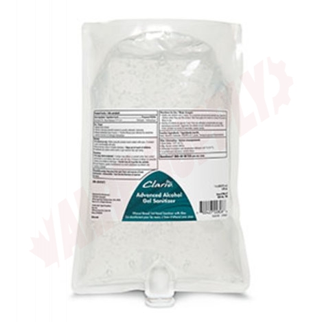 Photo 1 of 7962907 : Betco Clairo Advanced Alcohol Gel Sanitizer Bag, 70% ADV ALCH, 6/1000ML Bag
