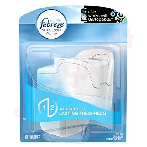Photo 1 of 22714 : Procter & Gamble Febreze NOTICEables Alternating Scented Oil Warmer, White