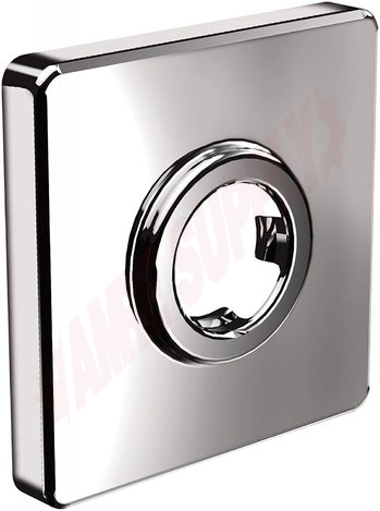 Photo 1 of 147572 : Moen Wall Mount Square Shower Arm Flange, Chrome