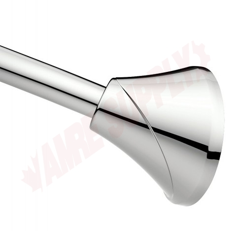 Photo 2 of CSR2172CH : Moen Adjustable Tension Curved Shower Rod, Chrome, 60