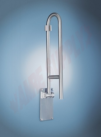 Photo 2 of R8960FD : Moen Home Care Flip Up Grab Bar, Stainless, 30
