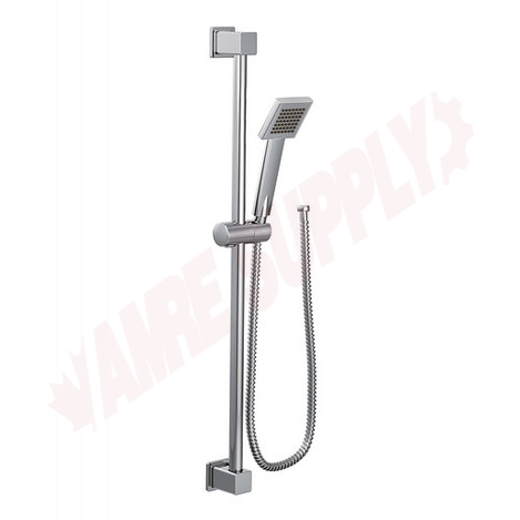 Photo 1 of S3879EP : Moen 90 Degree Single Function Eco-Performance Handshower with Slide Bar and Hose, 1.75 Gpm, Chrome 