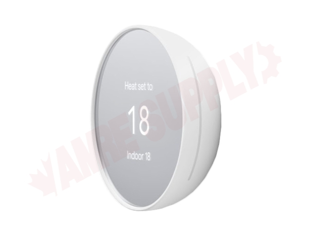 Photo 2 of NESGA02180CA : Google Nest Digital Thermostat, Programmable, Heat/Cool, Chalk