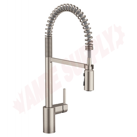 Photo 1 of 5923SRS : Moen Align 1-Lever Handle Pull-Down Spray Kitchen Faucet, Spot Resist Stainless
