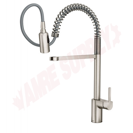 Photo 2 of 5923SRS : Moen Align 1-Lever Handle Pull-Down Spray Kitchen Faucet, Spot Resist Stainless