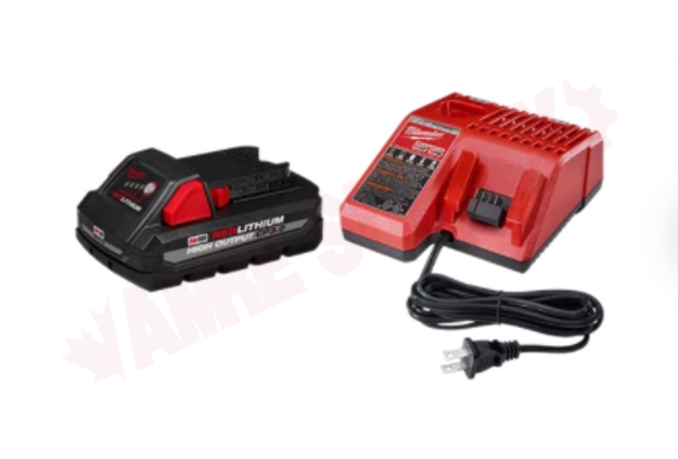 Photo 1 of 48-59-1835 : Milwaukee M18 REDLITHIUM High Output Battery Pack CP3.0 Starter Kit