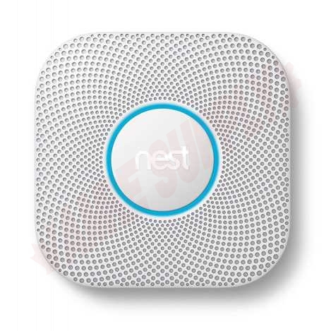 Photo 1 of NESS3000BWEF : Google Nest Protect Battery Smart Smoke & Carbon Monoxide Alarm, Wi-Fi
