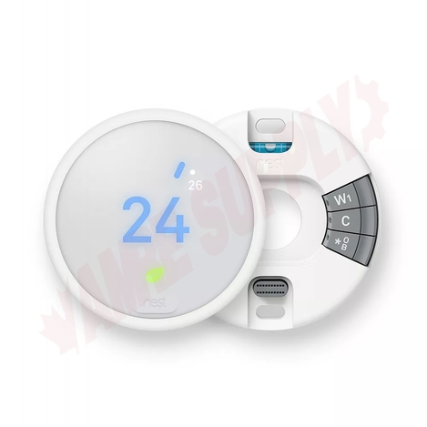 Photo 3 of NEST4000EF : Google Nest Digital Thermostat E, White