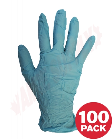 Photo 1 of 400121 : Dirmark Nitrile Latex-Free & Powder-Free Gloves, 3ml, Medium, 100/Box