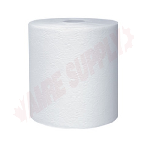 Photo 2 of 50606 : Kleenex Hardwound Towel Roll, White, 600 ft/Roll, 12 Rolls/Case