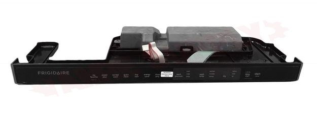Photo 1 of 5304504659 : Frigidaire 5304504659 Dishwasher Control Panel With Overlay, Black