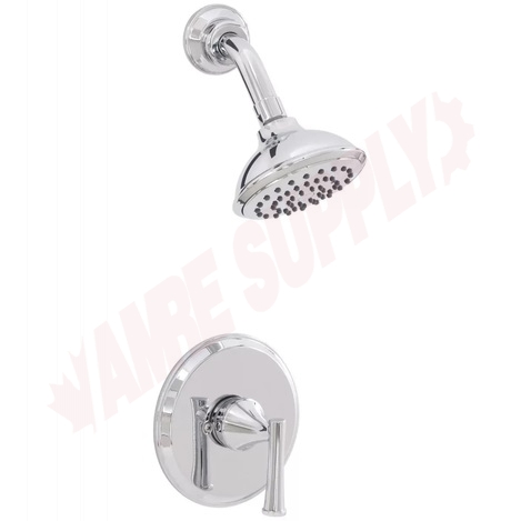 Photo 1 of PF2820GCP : Proflo Willett Shower Only Trim Kit with Single Function Shower Head, Less Rough-In Valve, Polished Chrome