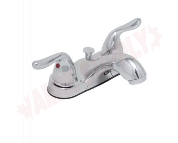 Photo 1 of PFWSC1240CP : Proflo Two Handle Centerset Bathroom Sink Faucet, Polished Chrome