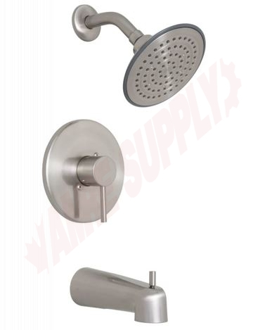 Photo 1 of PF8830GBN : Proflo Orrs Single Handle Tub and Shower Trim Kit, Brushed Nickel