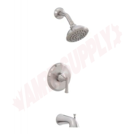 Photo 1 of PF2830GBN : Proflo Willett Single Handle Single Function Bathtub & Shower Faucet, Brushed Nickel (Trim Only)