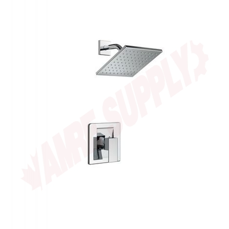 Photo 1 of PF9820GCP : Proflo Kelper Single Handle Single Function Shower Faucet, Trim Only, Polished Chrome 