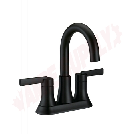 Photo 1 of PFWSC8840MB : Proflo Orrs Two Handle Lavatory Faucet with Drain Assembly, Matte Black