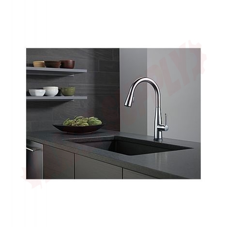 Photo 5 of 9113T-AR-DST : Delta Essa Single Handle Pull-Down Kitchen Faucet with Touch2O Technology, Arctic Stainless 