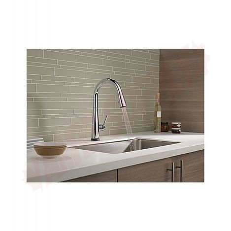 Photo 6 of 9113T-DST : Delta Essa Single Handle Pull-Down Kitchen Faucet with Touch2O Technology, Chrome