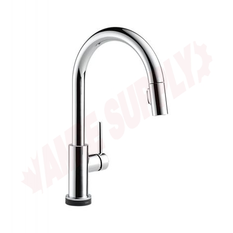 Photo 1 of 9159T-DST : Delta Trinsic Single Handle Pull-Down Kitchen Faucet, Chrome
