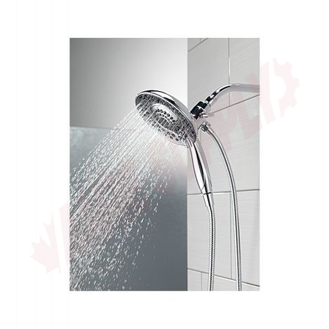Photo 3 of 58569-PK : Delta Universal Showering In2ition 5-Setting Two-in-One Shower, Chrome