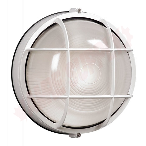 Photo 1 of L305011WH010A1 : Galaxy Lighting 10-1/4 Marine Light, White, Frosted, 12W LED