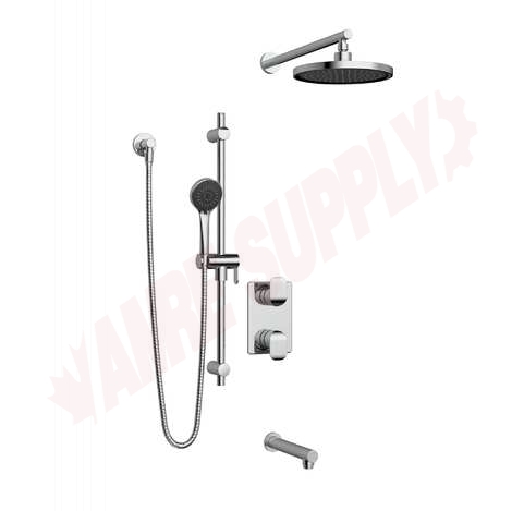 Photo 1 of KIT-KAR160TS3TCP : Belanger Kara Shower Faucet Trim Kit, Chrome