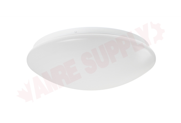 Photo 1 of 66715 : Standard Lighting 14 Flush Mount, White, Frosted Acrylic Round, 25W LED Included, 4000K