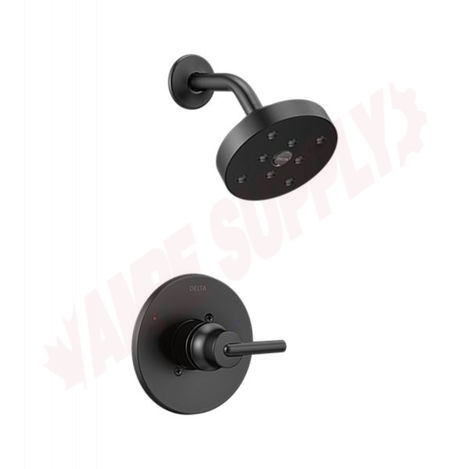 Photo 1 of T14259-BL : Delta Trinsic Monitor 14 Series H2Okinetic Shower Faucet Trim, Black
