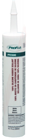 Photo 1 of PFC500CLR : ProFlo 100% Silicon Caulk Sealant, Clear, 10oz