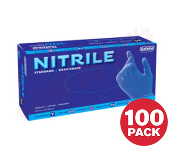 Photo 1 of H6088BX : Safeko Nitrile Powder Free Disposable Gloves, Small, 100/Box
