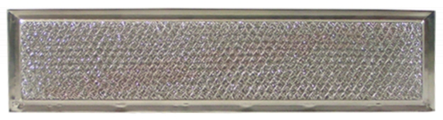 Photo 1 of WG02F05979 : GE Microwave Range Hood Aluminum Grease Filter, 3-1/2 x 13 x 3/8