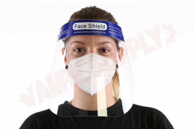 Photo 2 of 7740-2PK : Globe Reusable Face Shield, Anti-Fog, 2/Pack
