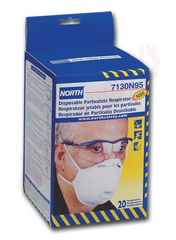 Photo 3 of 74002AO : Degil Odyssey N95 Disposable Respirator Masks, 20/Box