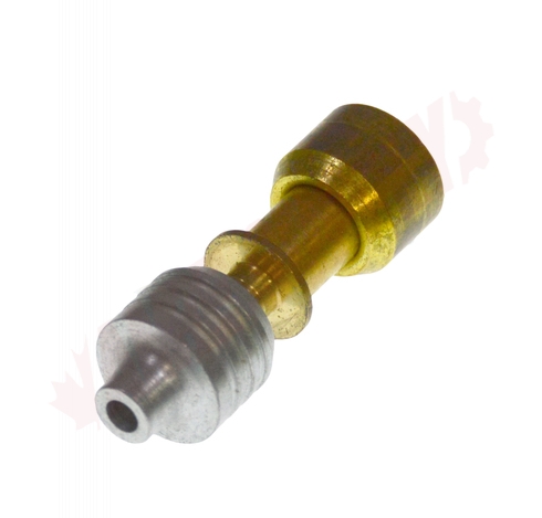 Photo 1 of W11504436 : Whirlpool W11504436 Refrigerator Lokring Tube Connection Coupler, 0.250 - 0.071 Brass Reducer
