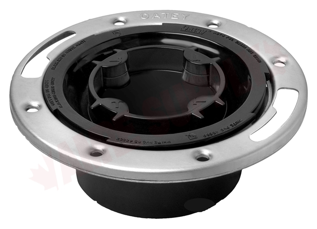 Photo 1 of 48471 : Oatey 3- 4 Easy Tap Closet Flange, Stainless Steel Ring