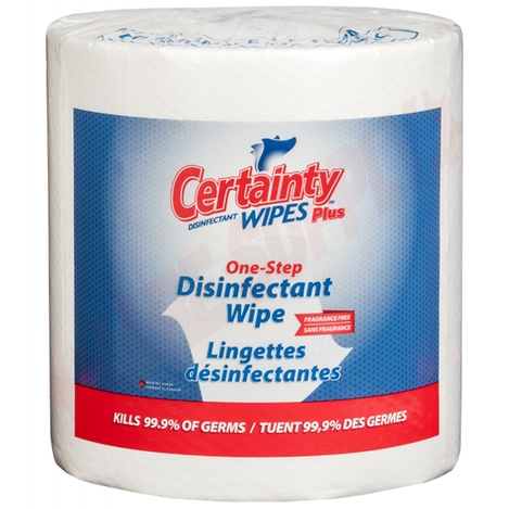 Photo 2 of 91200 : Certainty Plus Disinfectant Wipe Refills, 1200 Wipes, 2/Case