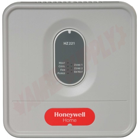 Photo 3 of HZ221K : Honeywell HZ221K Home Truezone HZ221 Heat Pump Panel Kit, Dats/Transform
