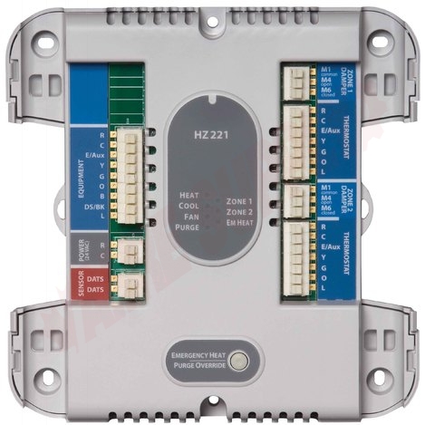 Photo 5 of HZ221K : Honeywell HZ221K Home Truezone HZ221 Heat Pump Panel Kit, Dats/Transform