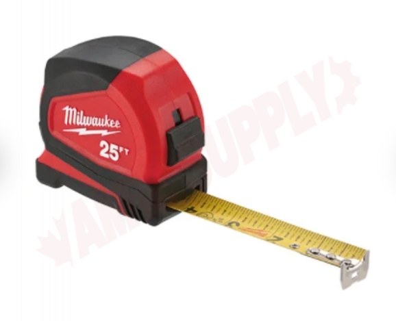 Photo 3 of 48-22-6625G : Milwaukee Compact Tape Measure, 25', 2/Pack