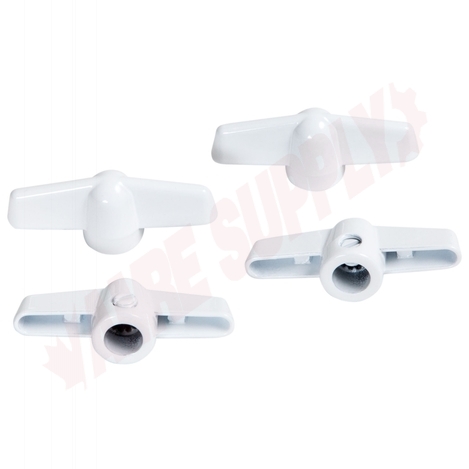 Photo 1 of SK929T : Ideal Security Butterfly Window Cranks, White Pack