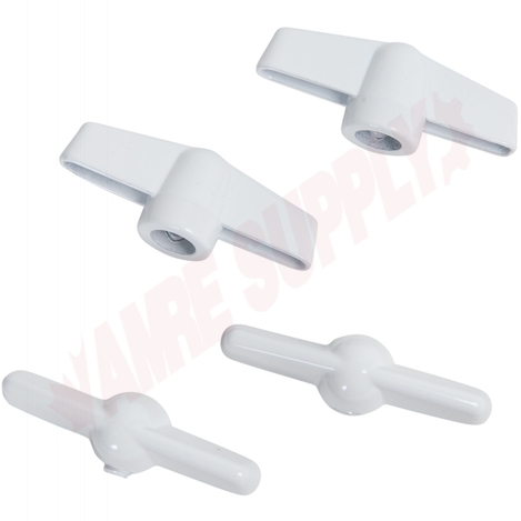 Photo 3 of SK929T : Ideal Security Butterfly Window Cranks, White Pack