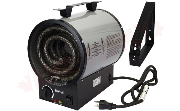 Photo 1 of PGH2440TB : King Electric Portable Garage Heater, 240/208V, 4000W