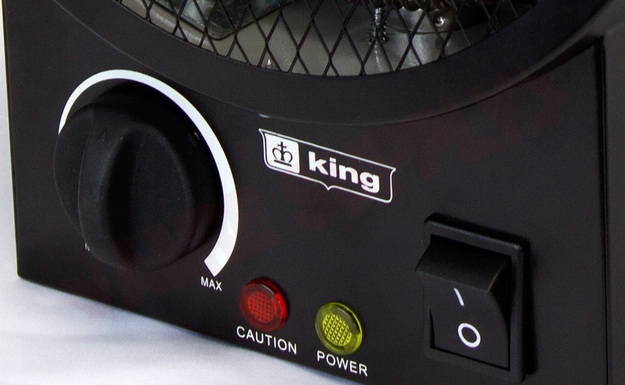 Photo 3 of PGH2440TB : King Electric Portable Garage Heater, 240/208V, 4000W